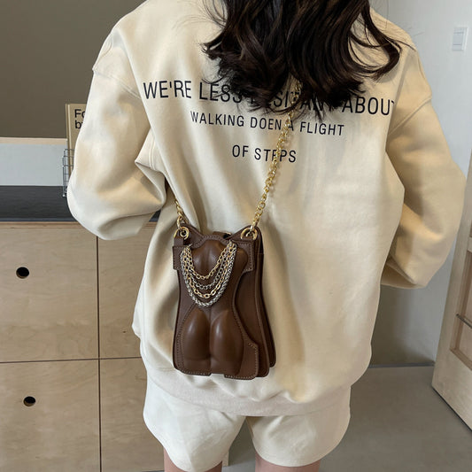 Personalized Western Style Small Square Shoulder Bag