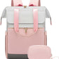 Travel Laptop Large Capacity Contrast Color Backpack