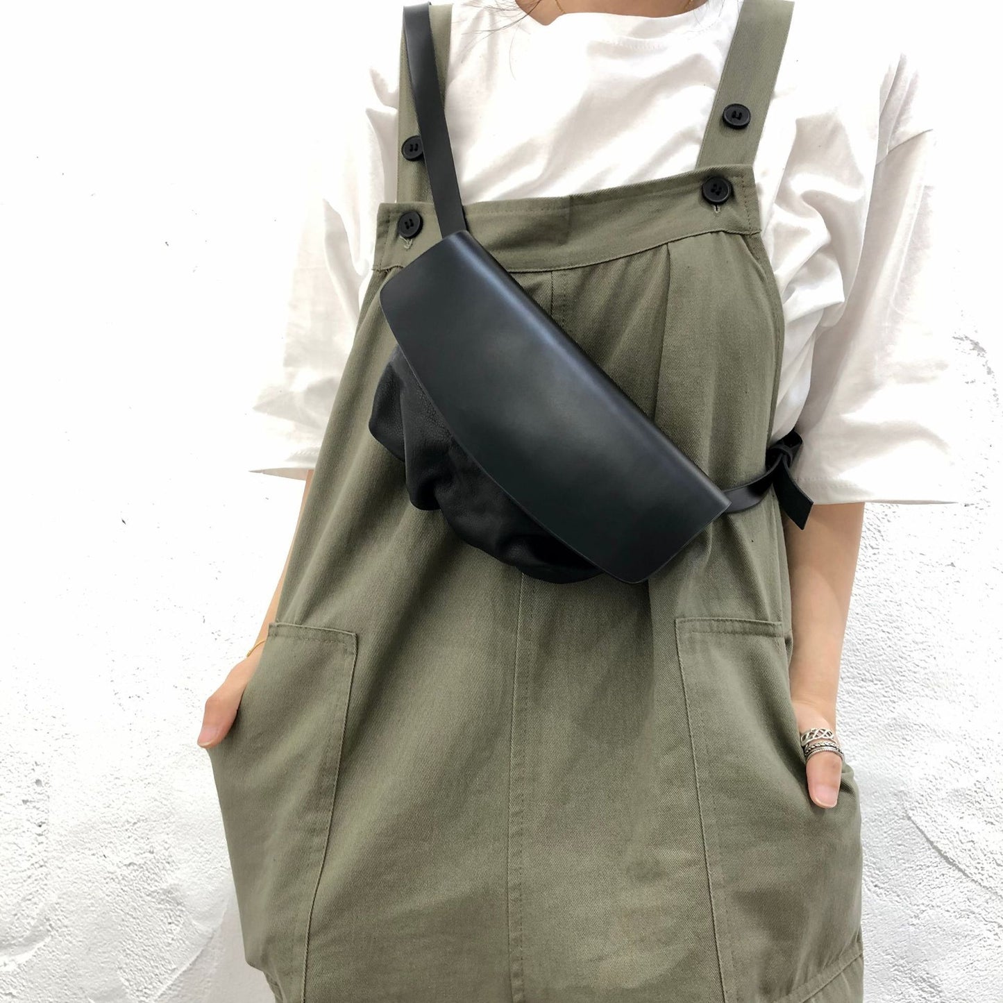 First Layer Cowhide Leather Single-shoulder Bag Female