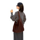 Women's Minimalist Loose Suede Shoulder Bag
