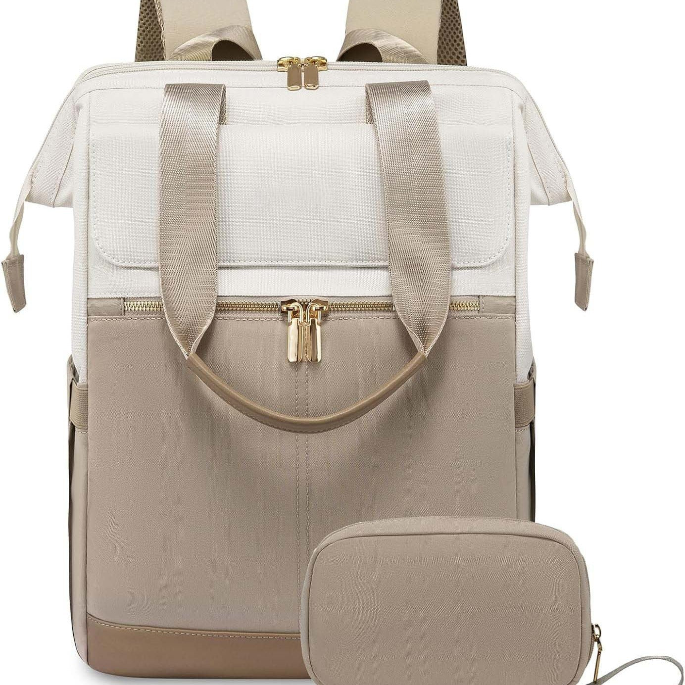 Travel Laptop Large Capacity Contrast Color Backpack
