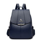 New Women's PU Soft Leather Casual Backpack
